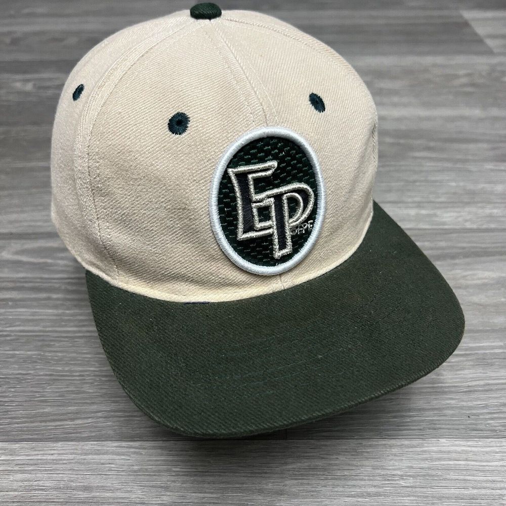 Vintage Elvis Presley Snapback Hat Pop‎ Rock Music Band Cap Khaki Green RARE